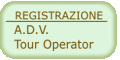 REGISTRAZIONE AGENZIE TOUR OPERATOR